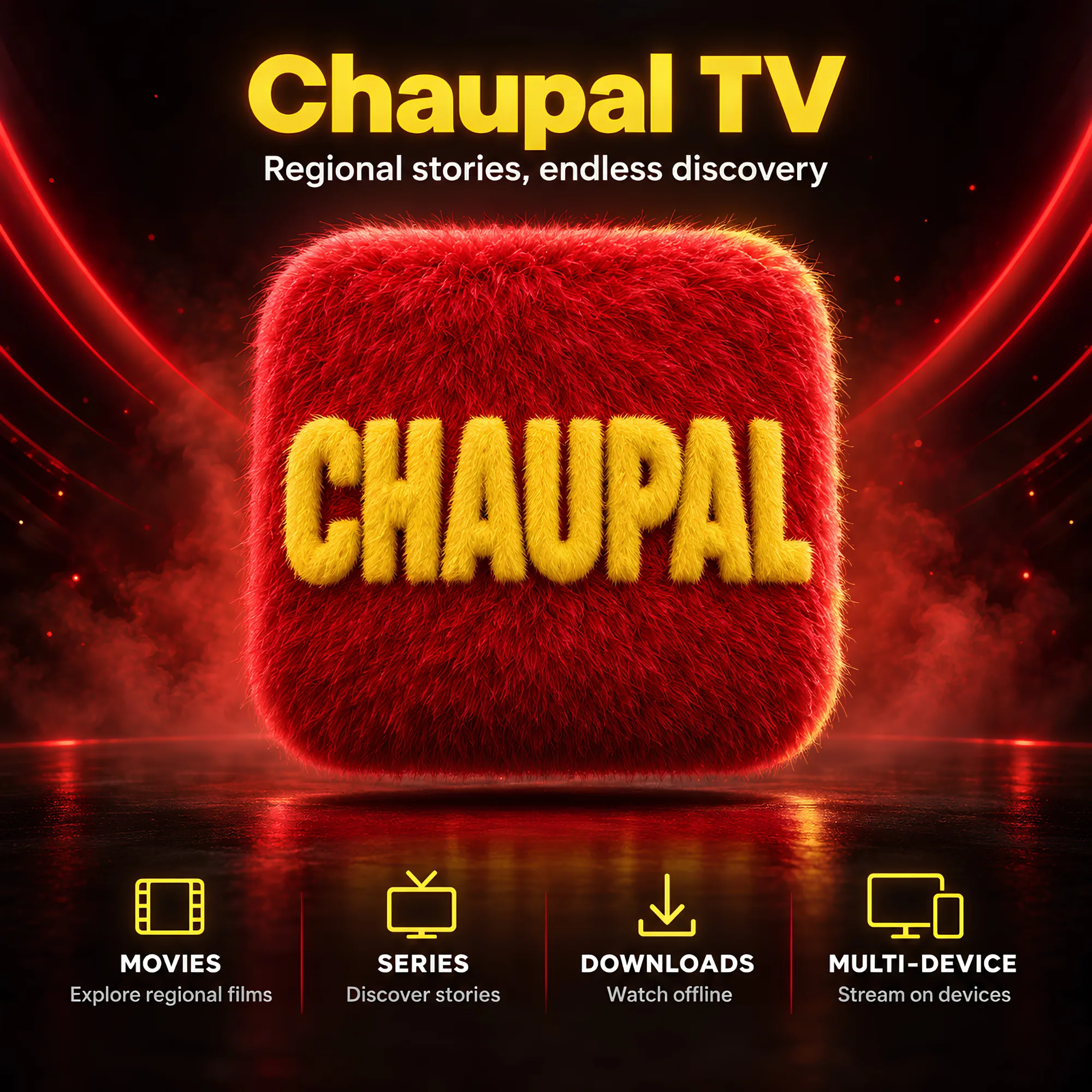 Chaupal subscription in Pakistan for Rs 750 per month with single-device access to Punjabi, Bhojpuri and Haryanvi entertainment.